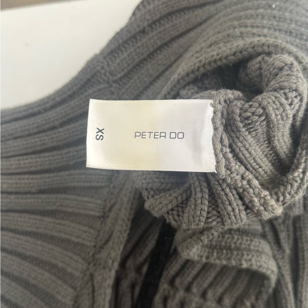 PETER DO Ribbed Cropped Top - Picture 3 of 5